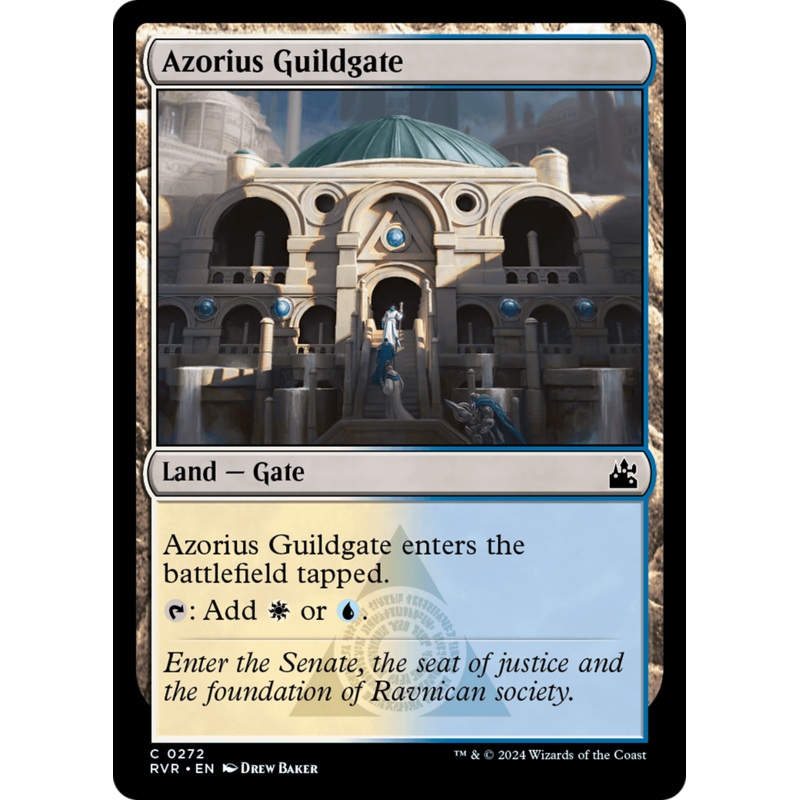 Azorius Guildgate (RVR-272) - Ravnica Remastered
