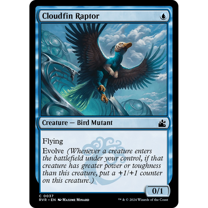 Cloudfin Raptor (RVR-037) - Ravnica Remastered