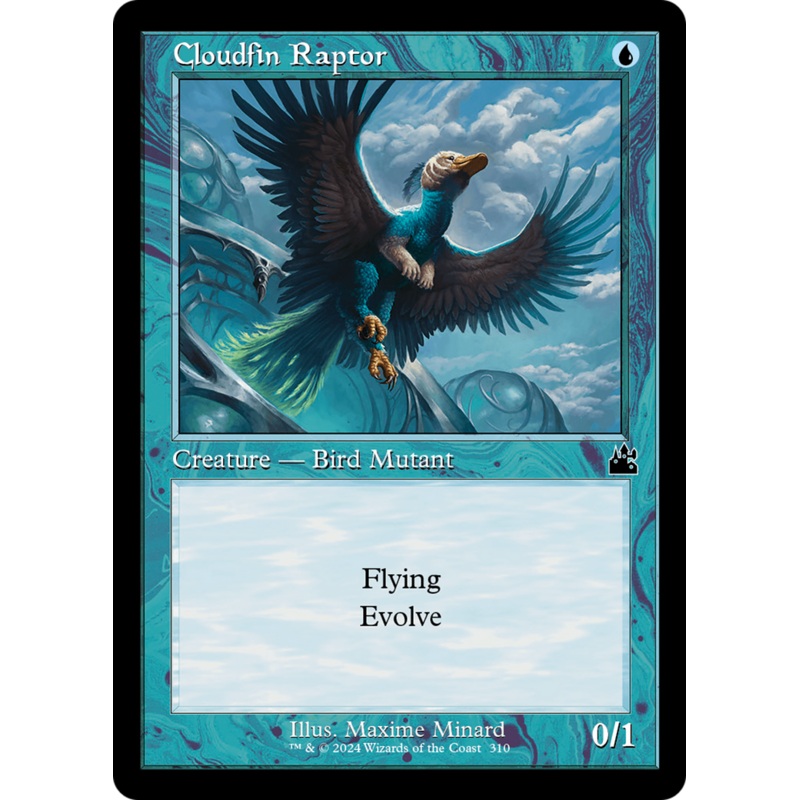 Cloudfin Raptor (RVR-310) - Ravnica Remastered Foil