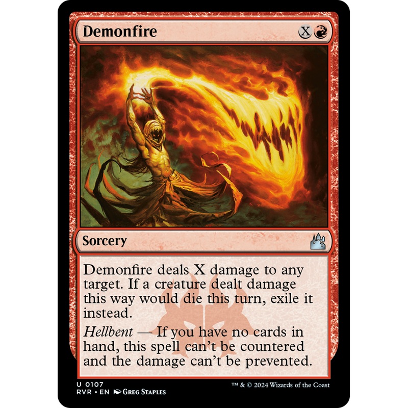 Demonfire (RVR-107) - Ravnica Remastered