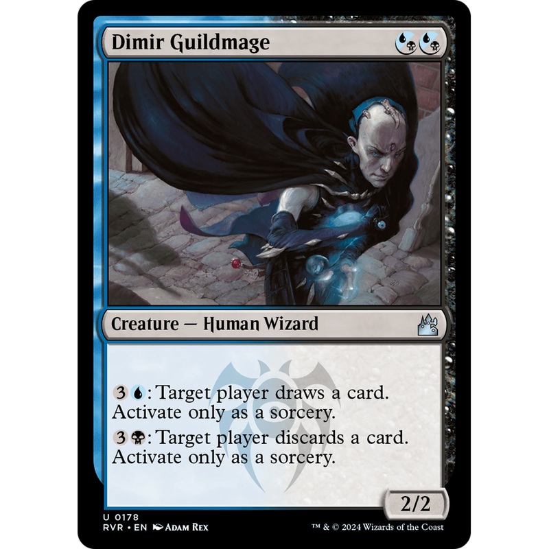 Dimir Guildmage (RVR-178) - Ravnica Remastered Foil