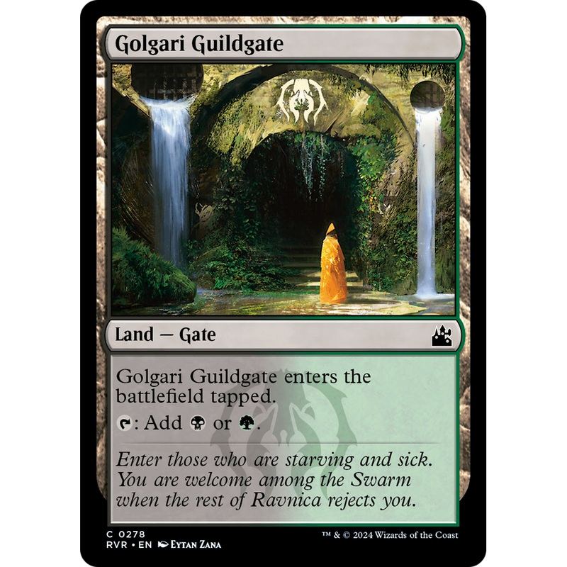 Golgari Guildgate (RVR-278) - Ravnica Remastered Foil