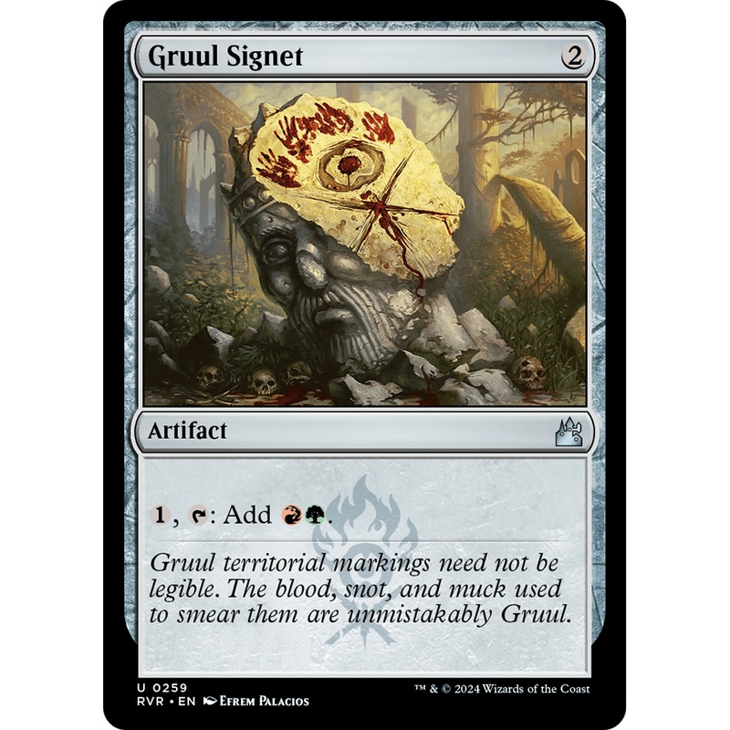 Gruul Signet (RVR-259) - Ravnica Remastered