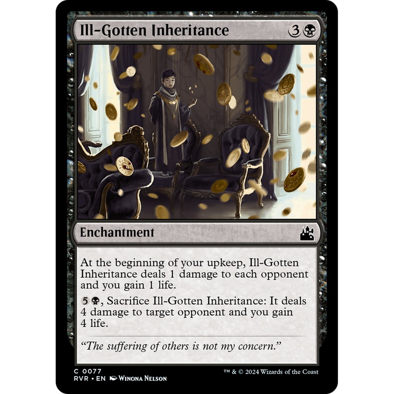 Ill-Gotten Inheritance (RVR-077) - Ravnica Remastered