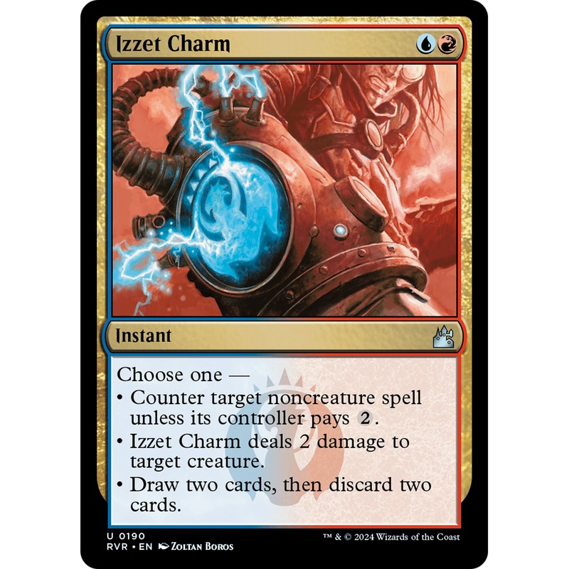 Izzet Charm (RVR-190) - Ravnica Remastered Foil