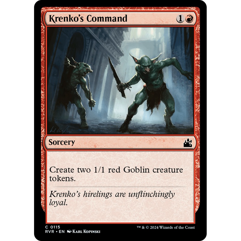 Krenko's Command (RVR-115) - Ravnica Remastered
