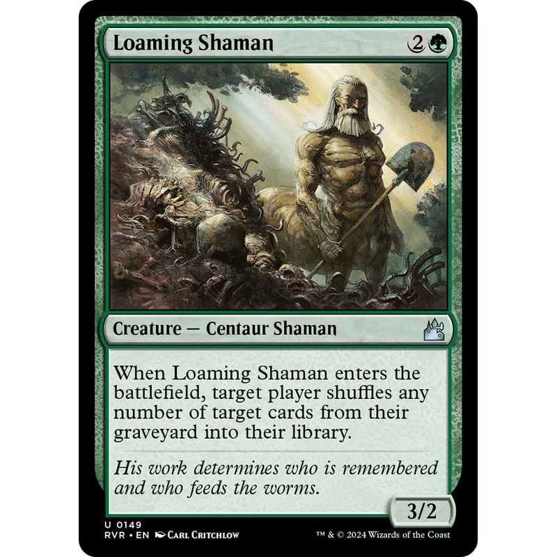 Loaming Shaman (RVR-149) - Ravnica Remastered