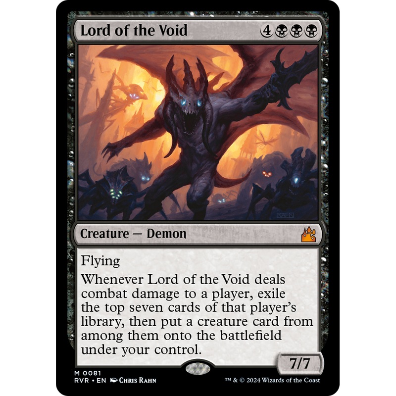 Lord of the Void (RVR-081) - Ravnica Remastered Foil