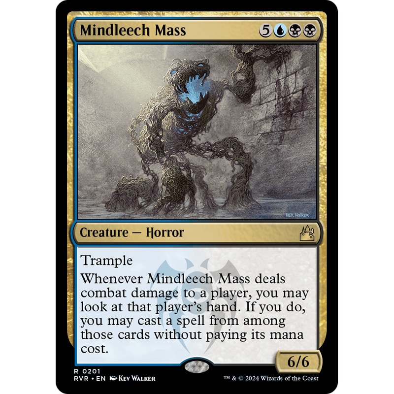 Mindleech Mass (RVR-201) - Ravnica Remastered Foil