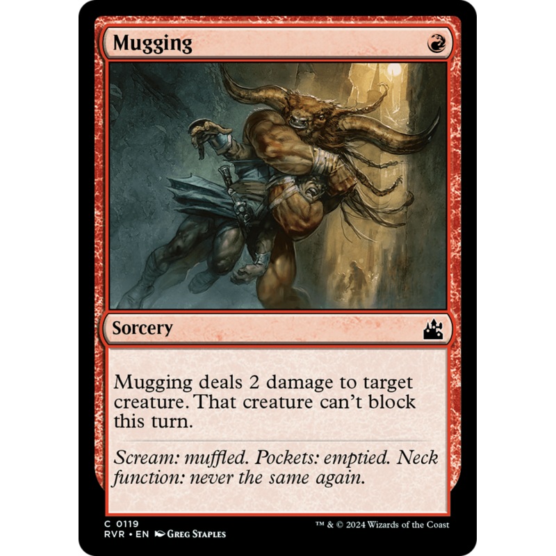 Mugging (RVR-119) - Ravnica Remastered