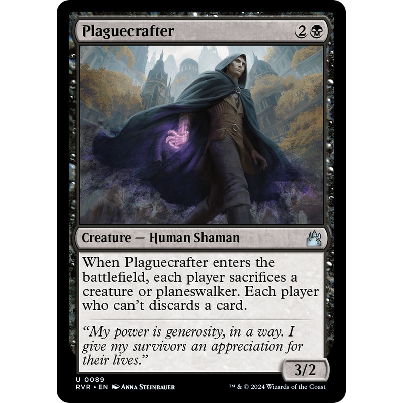 Plaguecrafter (RVR-089) - Ravnica Remastered