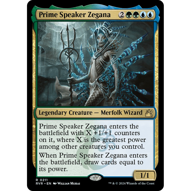 Prime Speaker Zegana (RVR-211) - Ravnica Remastered