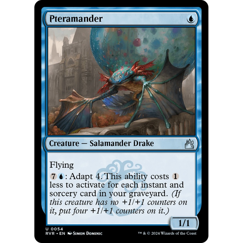 Pteramander (RVR-054) - Ravnica Remastered Foil