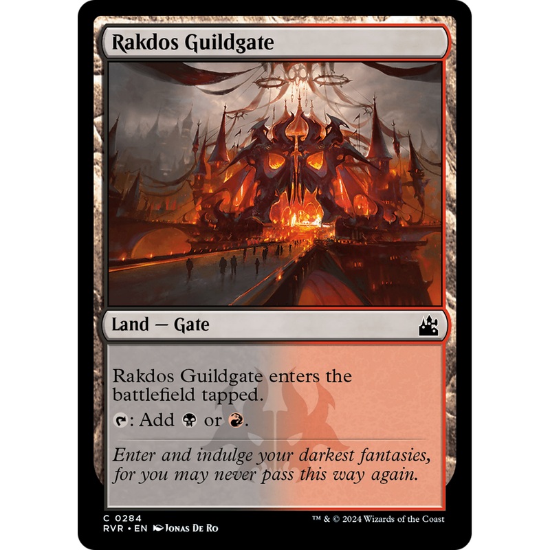 Rakdos Guildgate (RVR-284) - Ravnica Remastered