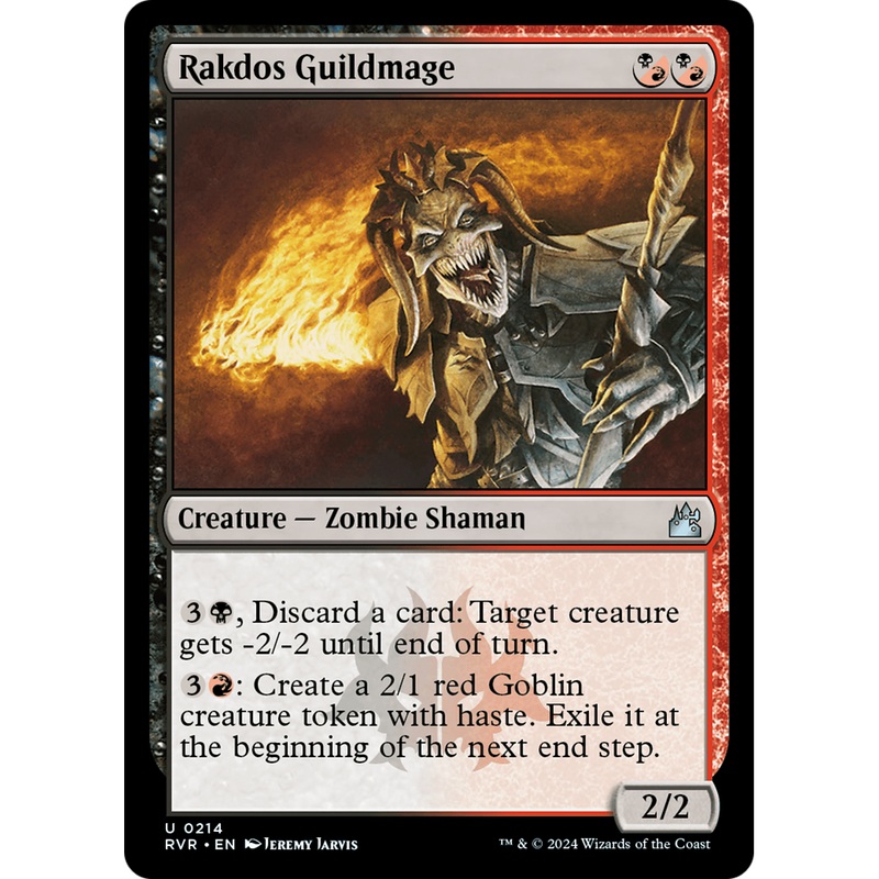 Rakdos Guildmage (RVR-214) - Ravnica Remastered Foil