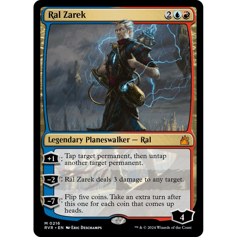 Ral Zarek (RVR-216) - Ravnica Remastered Foil