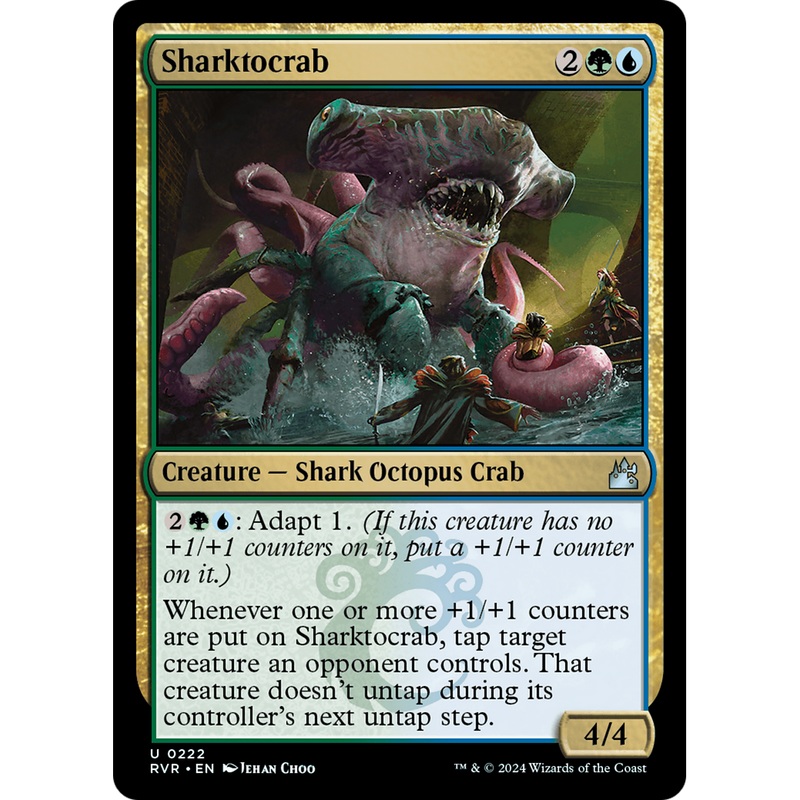 Sharktocrab (RVR-222) - Ravnica Remastered Foil