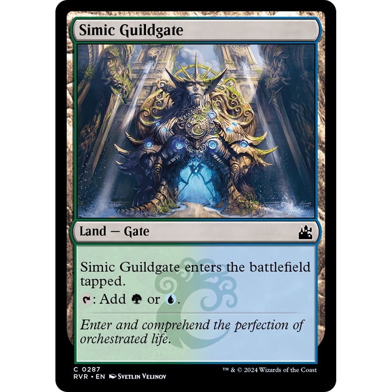Simic Guildgate (RVR-287) - Ravnica Remastered Foil