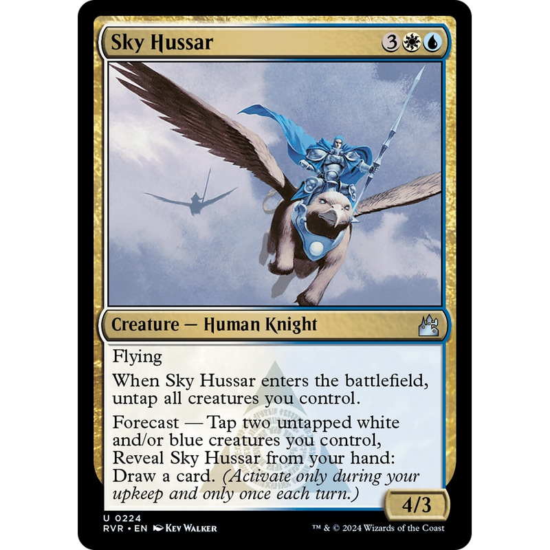 Sky Hussar (RVR-224) - Ravnica Remastered Foil