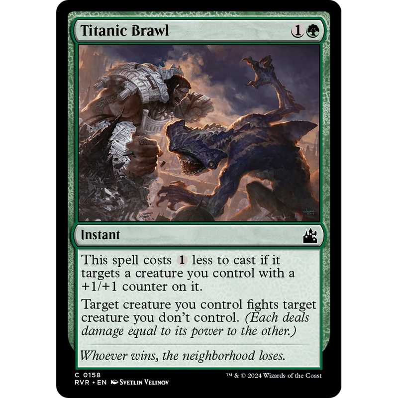 Titanic Brawl (RVR-158) - Ravnica Remastered