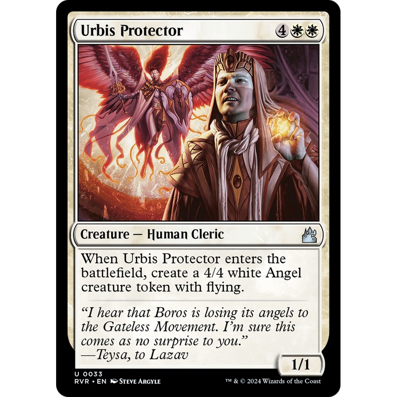 Urbis Protector (RVR-033) - Ravnica Remastered Foil