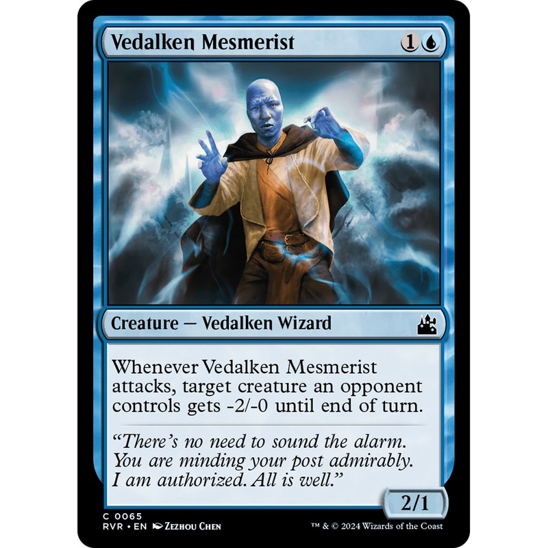 Vedalken Mesmerist (RVR-065) - Ravnica Remastered