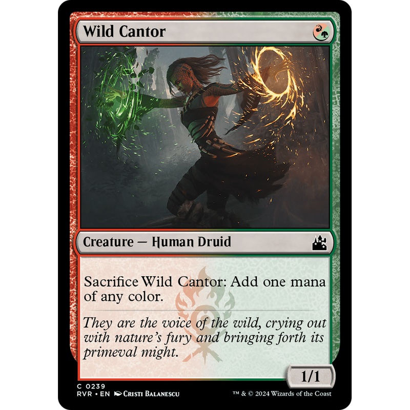 Wild Cantor (RVR-239) - Ravnica Remastered Foil
