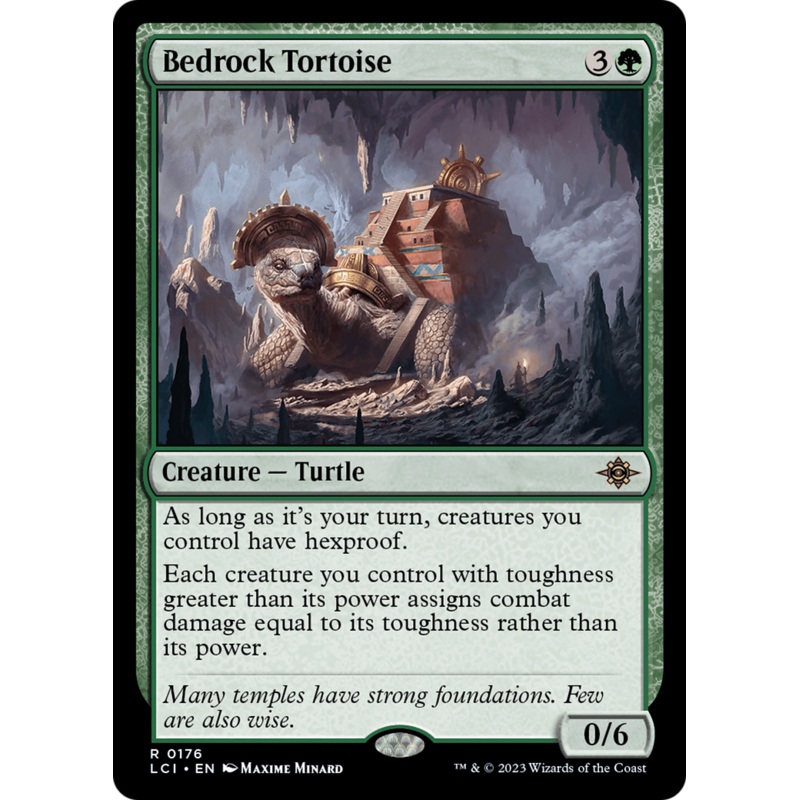 Bedrock Tortoise (LCI-176) - The Lost Caverns of Ixalan