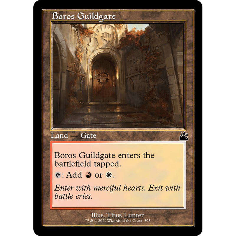 Boros Guildgate (RVR-398) - Ravnica Remastered Foil