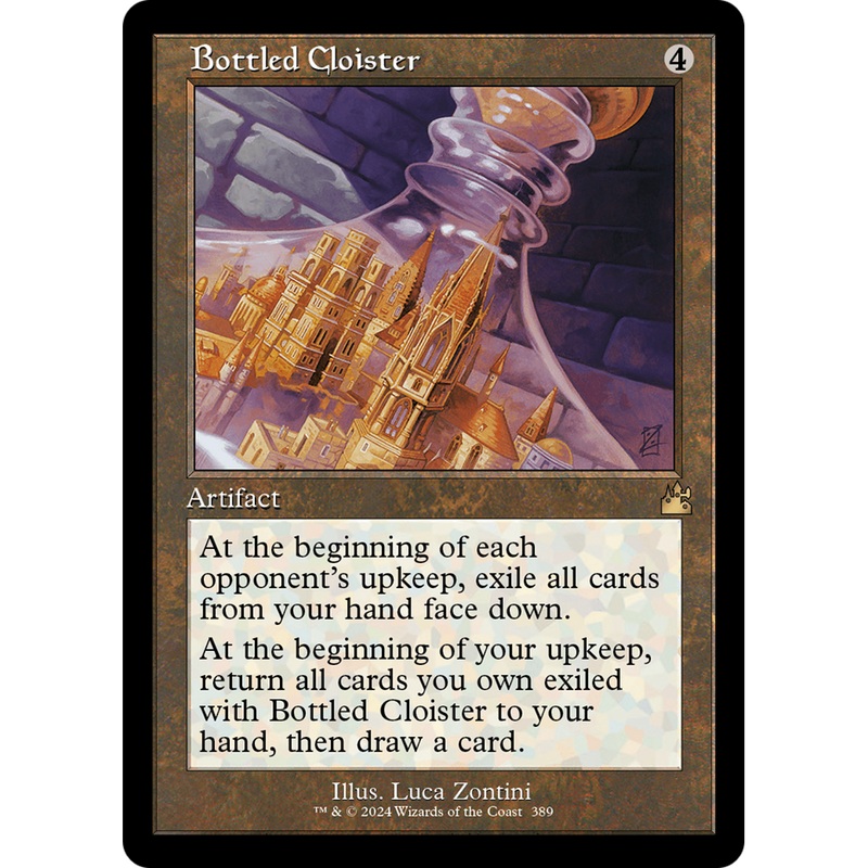 Bottled Cloister (RVR-389) - Ravnica Remastered Foil