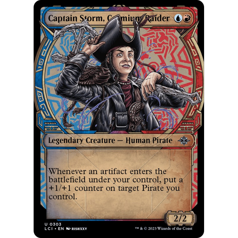 Captain Storm, Cosmium Raider (LCI-303) - The Lost Caverns of Ixalan: (Showcase)