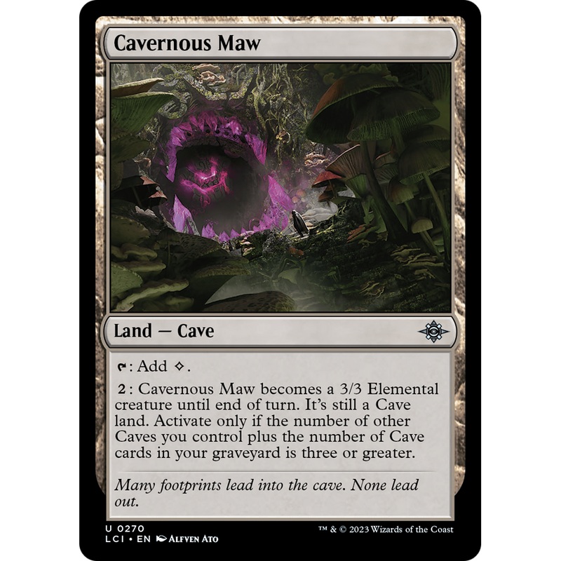 Cavernous Maw (LCI-270) - The Lost Caverns of Ixalan