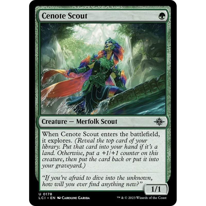 Cenote Scout (LCI-178) - The Lost Caverns of Ixalan Foil