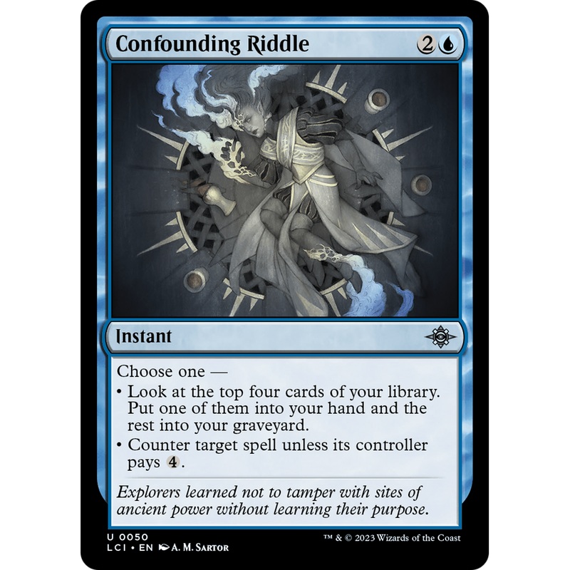 Confounding Riddle (LCI-050) - The Lost Caverns of Ixalan
