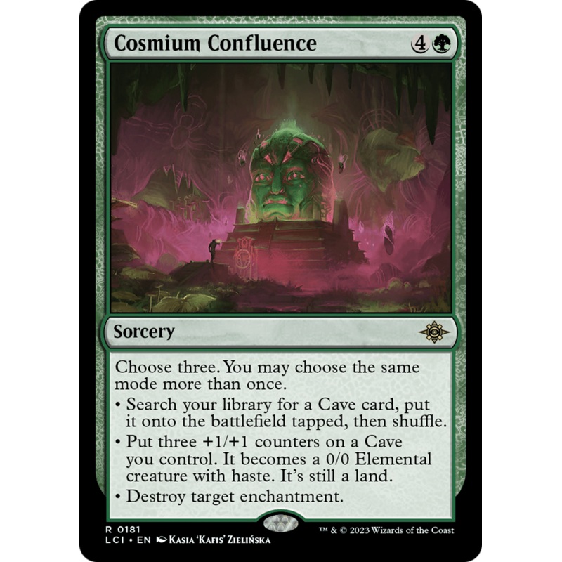 Cosmium Confluence (LCI-181) - The Lost Caverns of Ixalan Foil