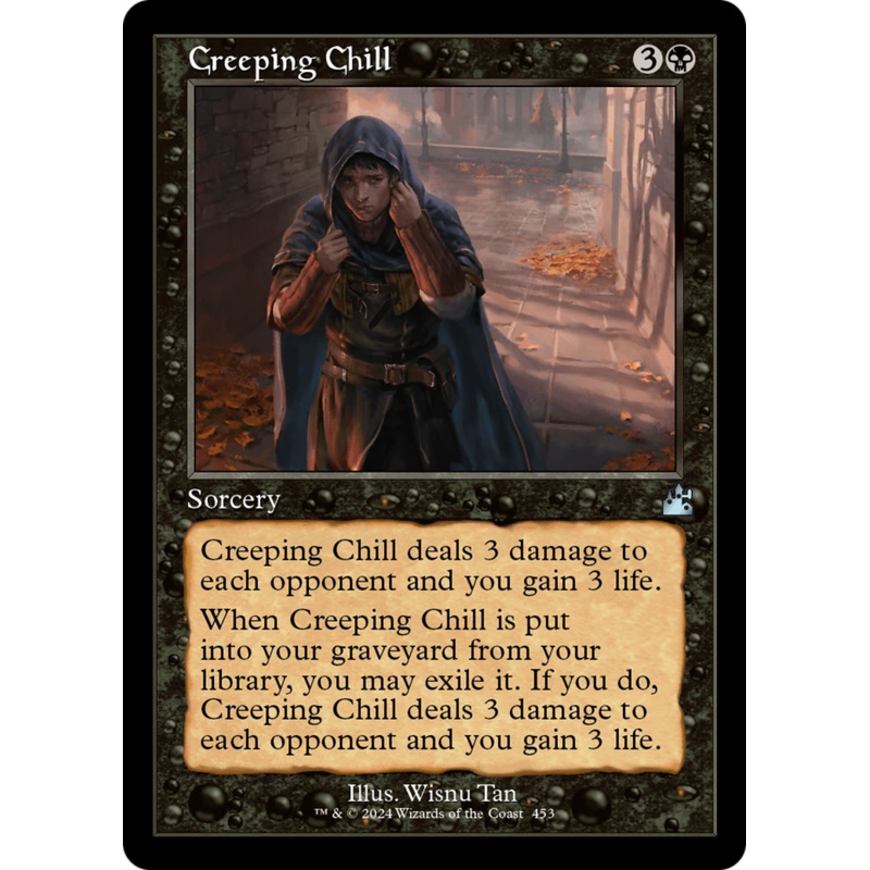 Creeping Chill (RVR-453) - Ravnica Remastered Foil