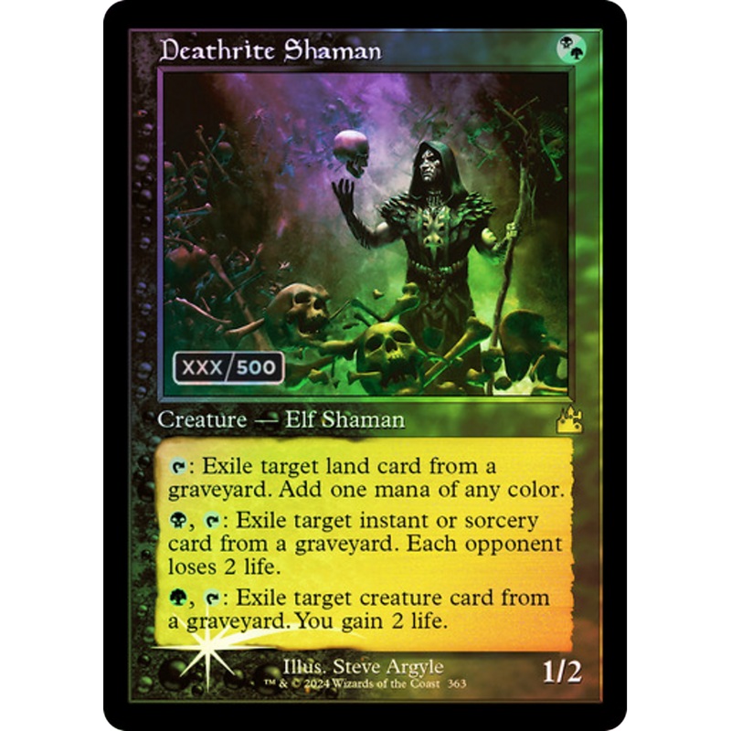 Deathrite Shaman (RVR-363Z) - Ravnica Remastered Foil