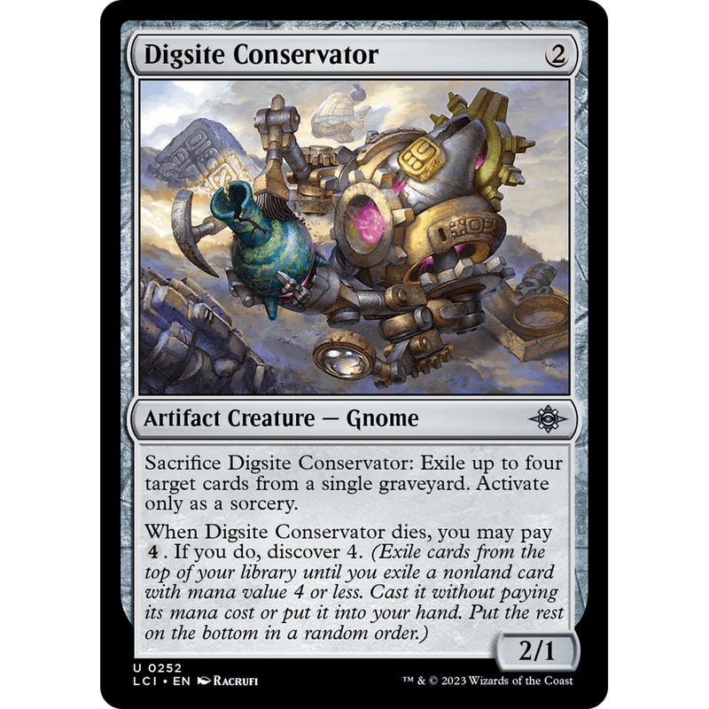 Digsite Conservator (LCI-252) - The Lost Caverns of Ixalan Foil
