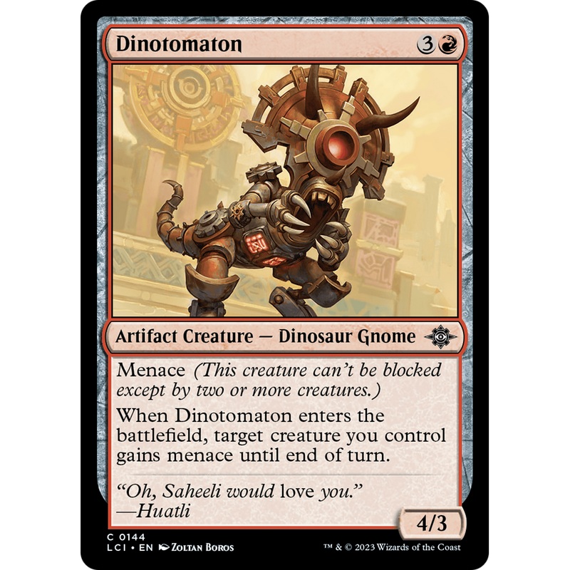 Dinotomaton (LCI-144) - The Lost Caverns of Ixalan