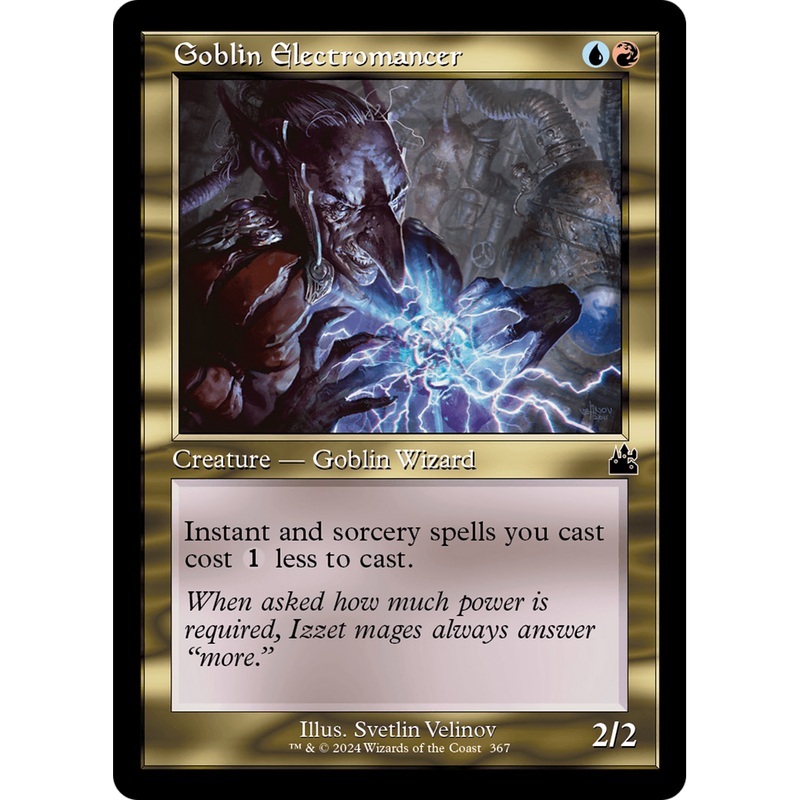Goblin Electromancer (RVR-367) - Ravnica Remastered