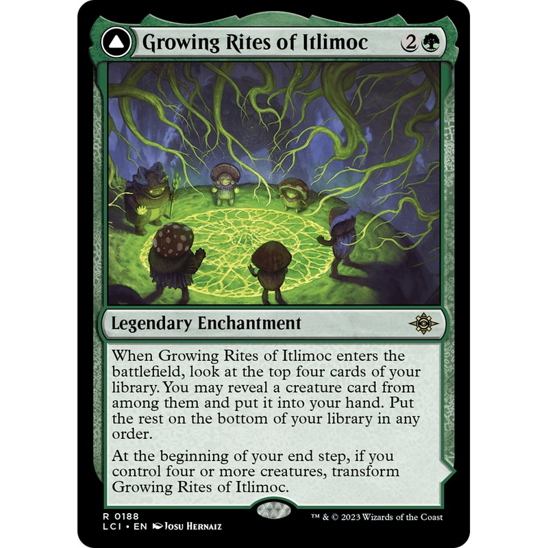 Growing Rites of Itlimoc // Itlimoc, Cradle of the Sun (LCI-188) - The Lost Caverns of Ixalan