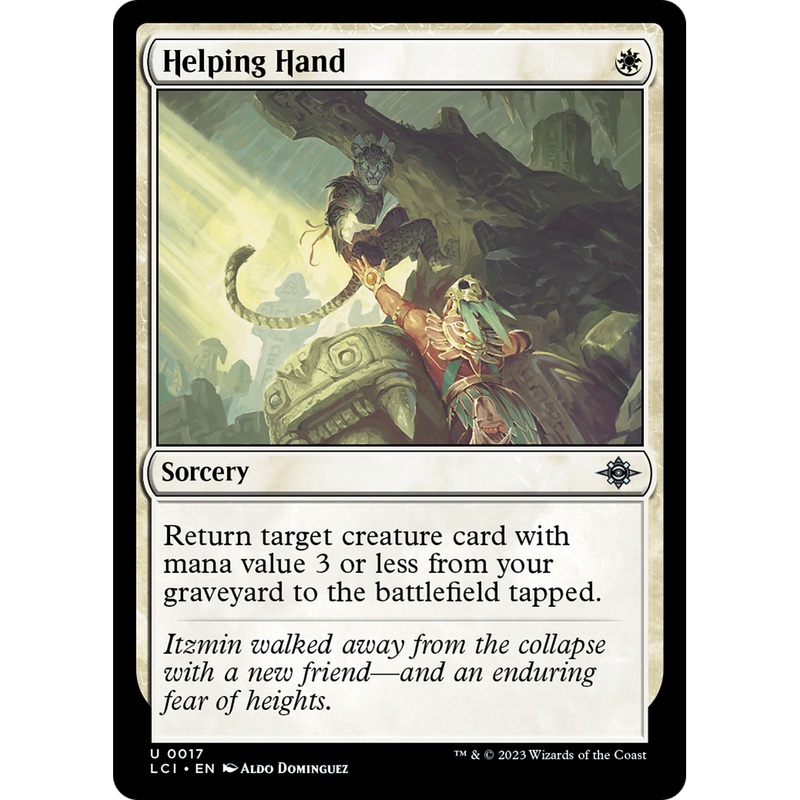 Helping Hand (LCI-017) - The Lost Caverns of Ixalan