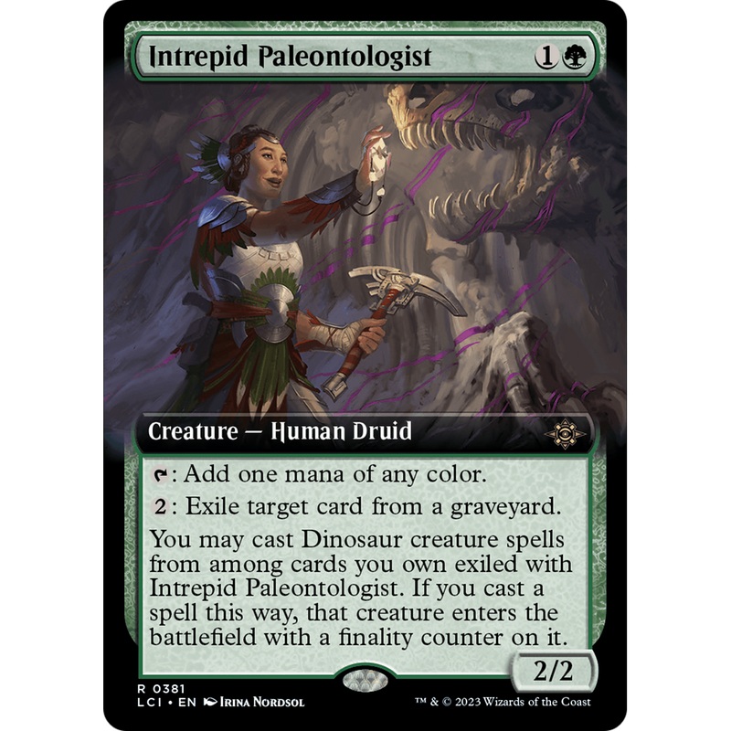 Intrepid Paleontologist (LCI-381) - The Lost Caverns of Ixalan: (Extended Art) Foil
