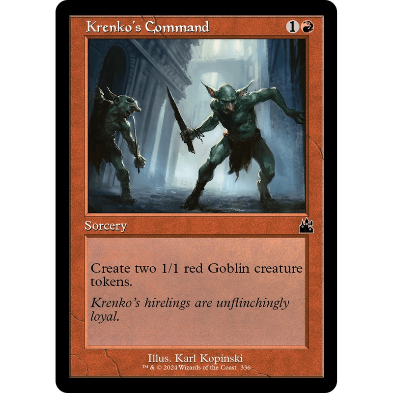 Krenko's Command (RVR-336) - Ravnica Remastered Foil