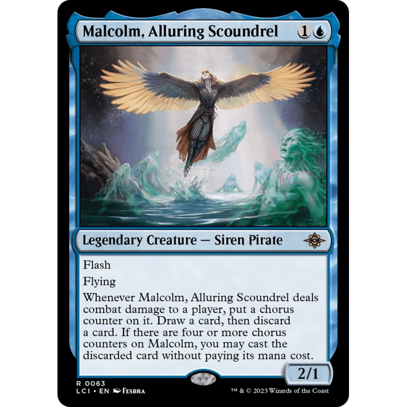 Malcolm, Alluring Scoundrel (LCI-063) - The Lost Caverns of Ixalan Foil