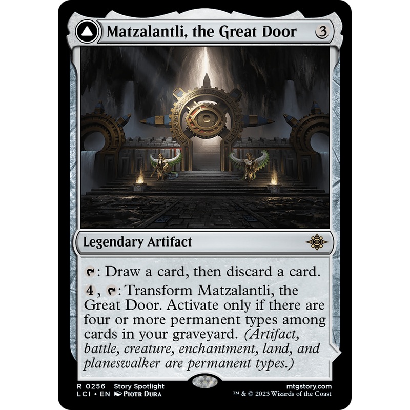 Matzalantli, the Great Door // The Core (LCI-256) - The Lost Caverns of Ixalan Foil