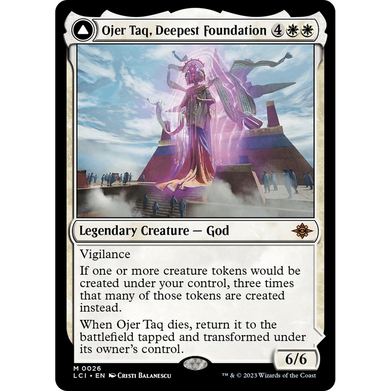 Ojer Taq, Deepest Foundation // Temple of Civilization (LCI-026) - The Lost Caverns of Ixalan Foil