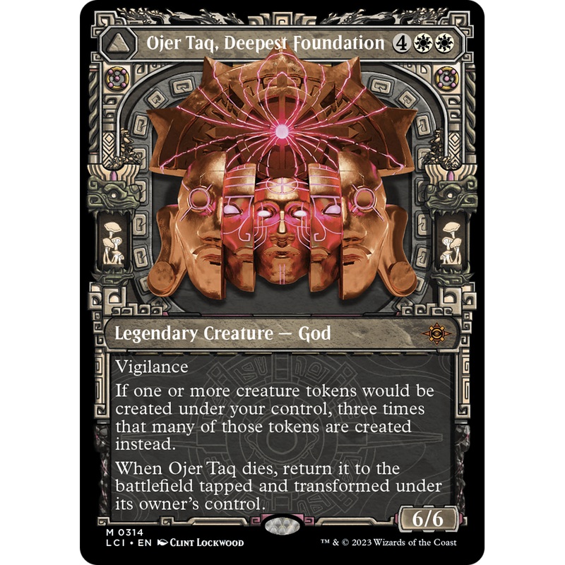 Ojer Taq, Deepest Foundation // Temple of Civilization (LCI-314) - The Lost Caverns of Ixalan: (Showcase)