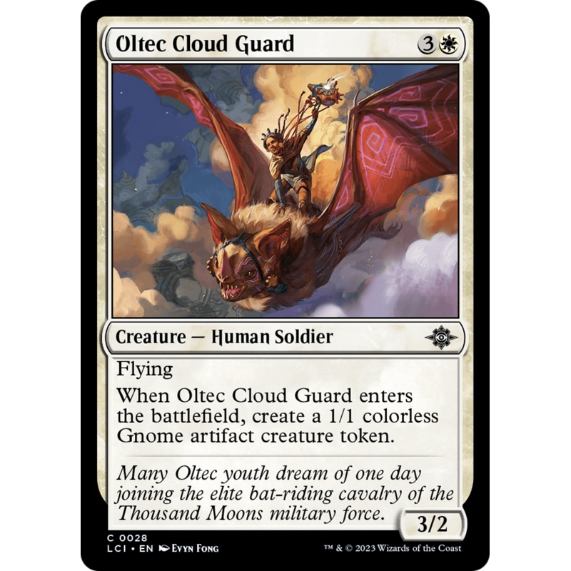 Oltec Cloud Guard (LCI-028) - The Lost Caverns of Ixalan Foil