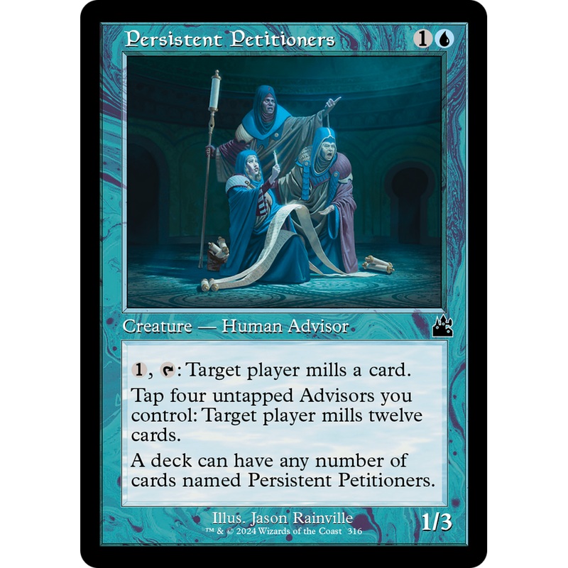 Persistent Petitioners (RVR-316) - Ravnica Remastered Foil